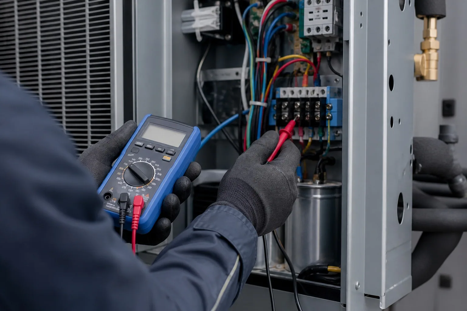 Contrôle électrique d’une installation thermique