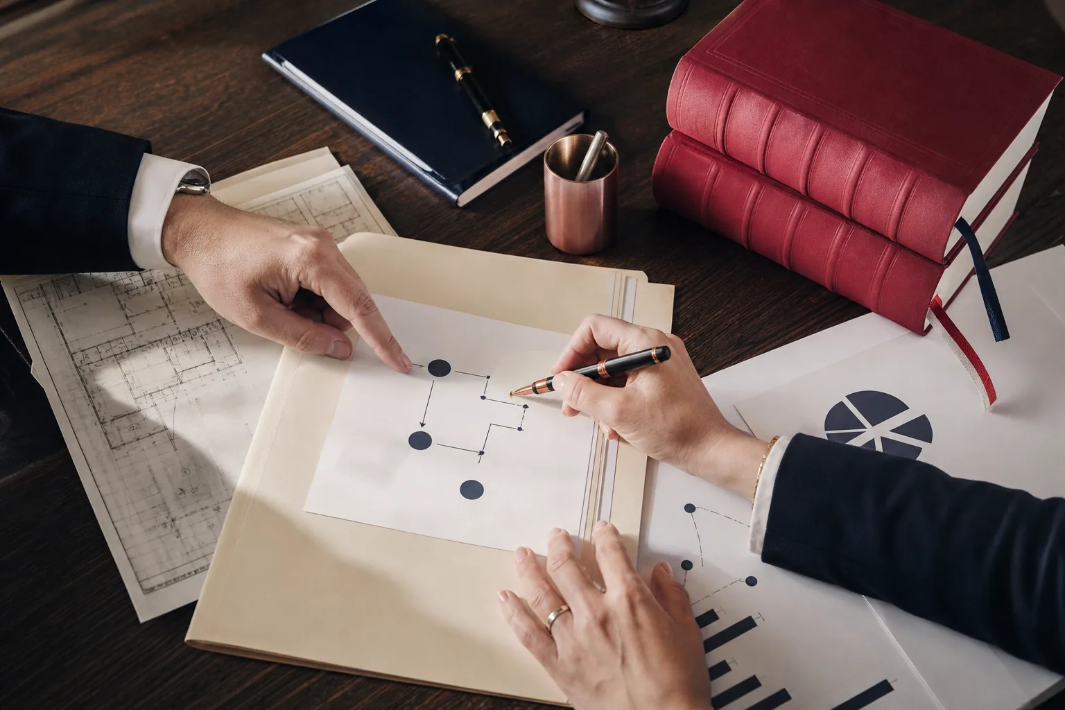 Travail juridique et stratégie de transaction