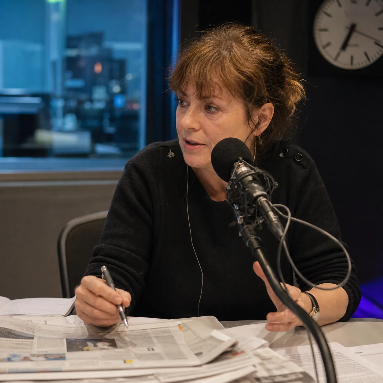 La Première Heure, studio en émission