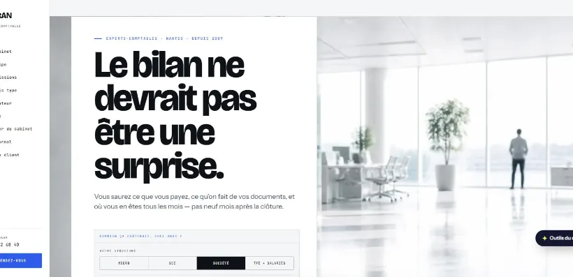 Aperçu du site CADRAN