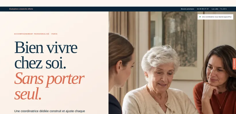 Aperçu de la démo Clair Matin, formule Essentiel