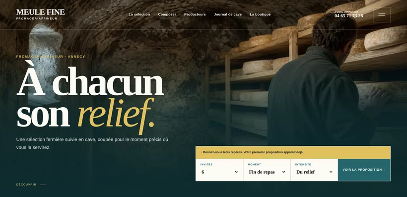 Aperçu du site MEULE FINE