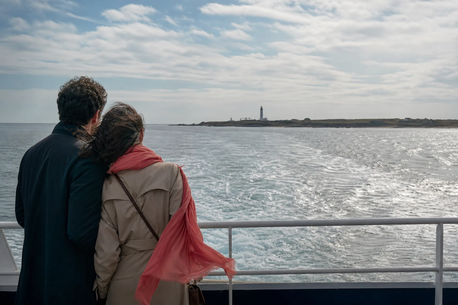 Traversée en bateau vers l’île d’Yeu