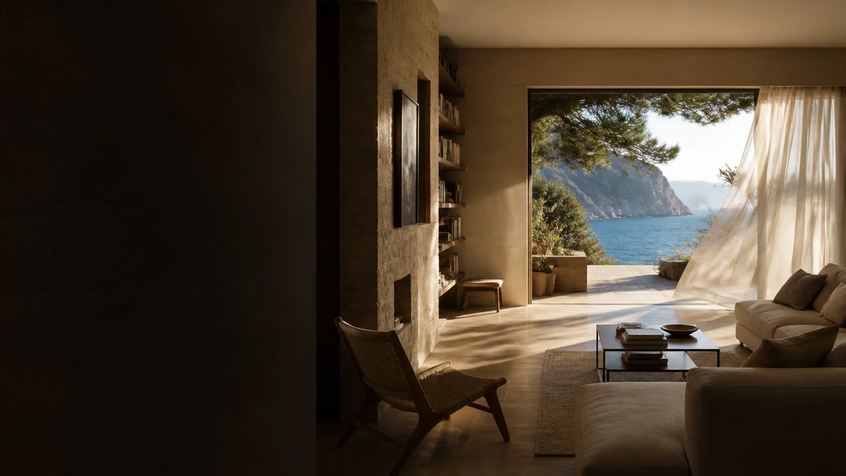 Maison méditerranéenne ouverte sur la mer à Cassis