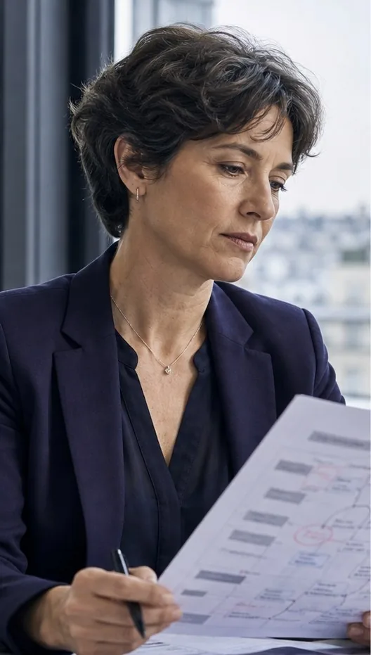 Hélène Ravel analyse un document