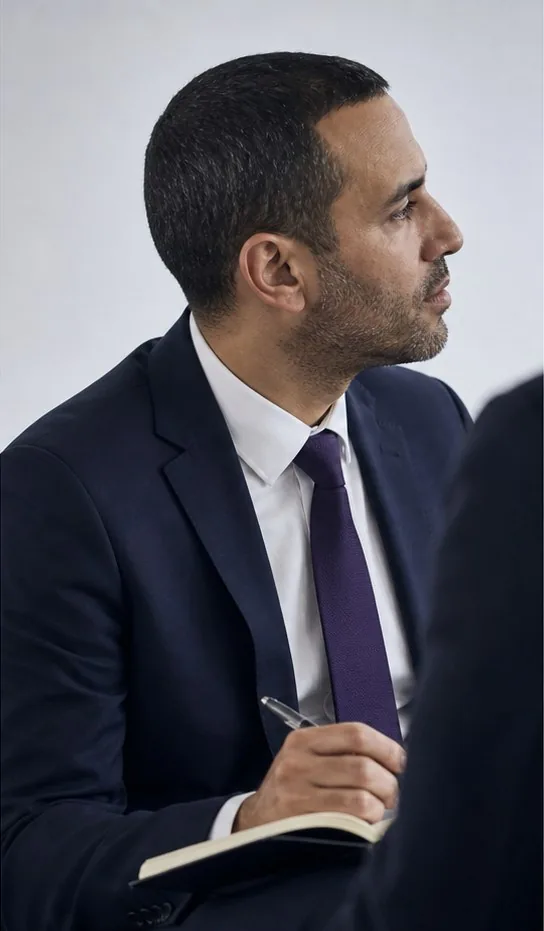 Samir Toledano en séance stratégique