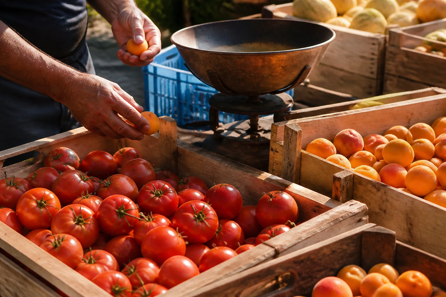 Le marché estival