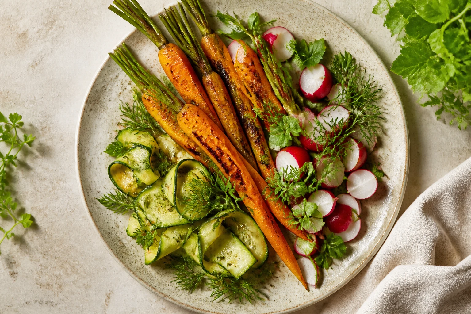 Assiette du potager