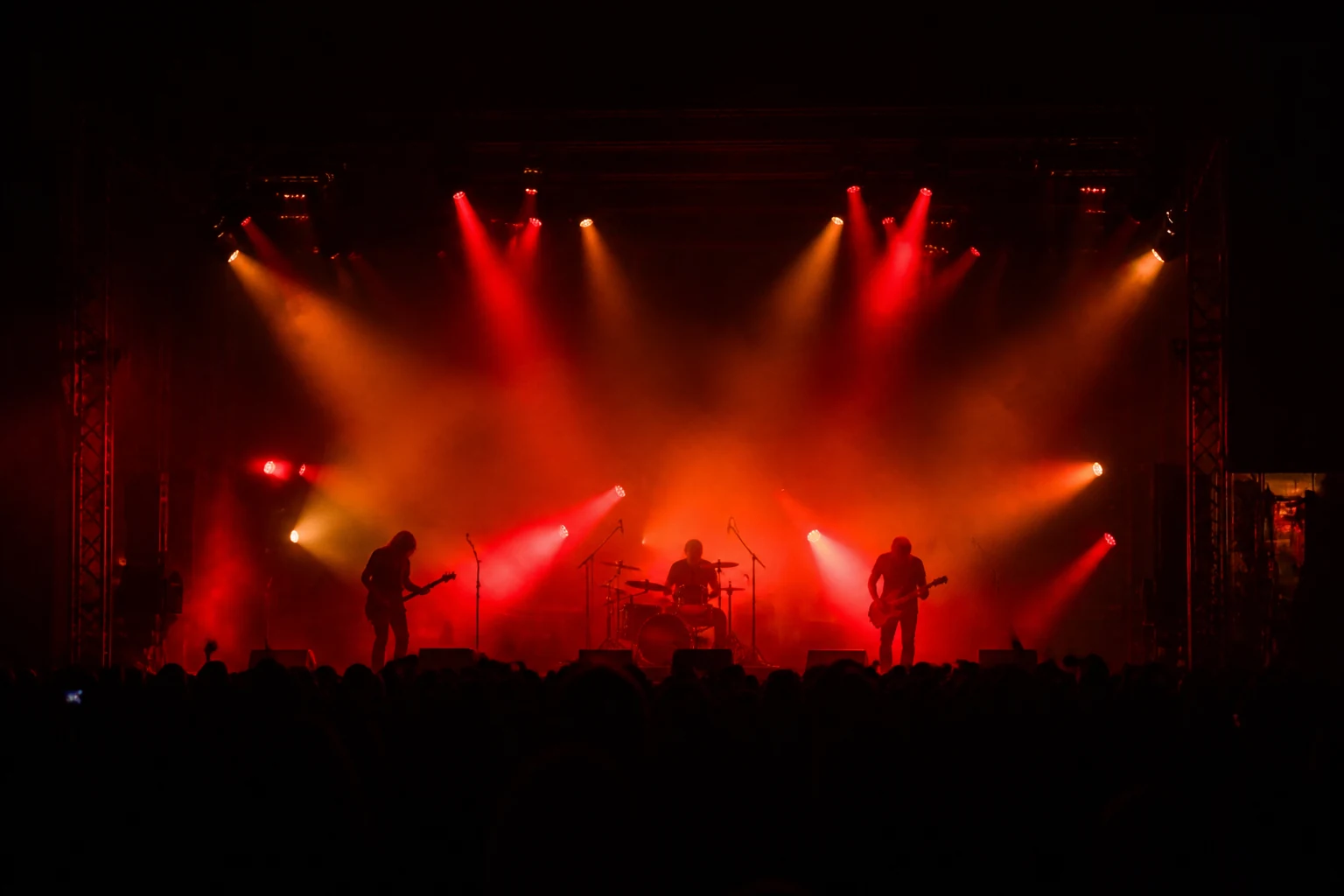 Le groupe Les Voltiges en pleine performance