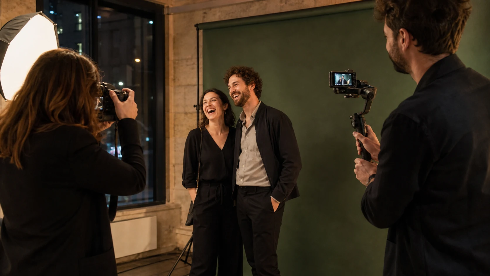 Photographe et vidéaste Studio Flux en plein événement