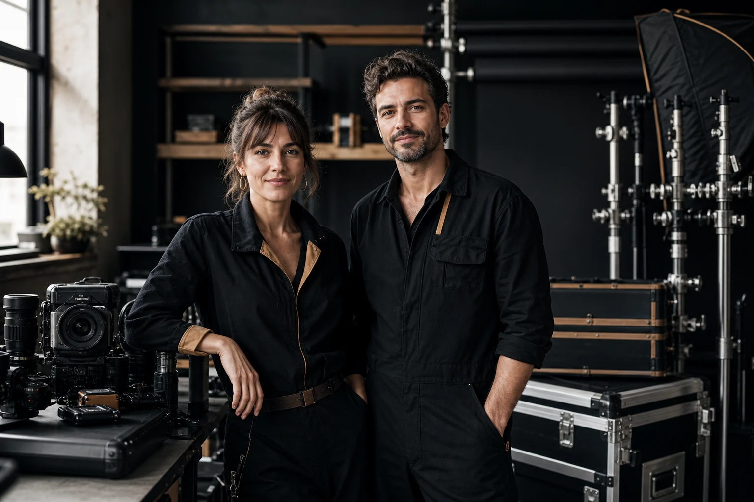 Fondateurs de Studio Flux dans leur atelier nantais