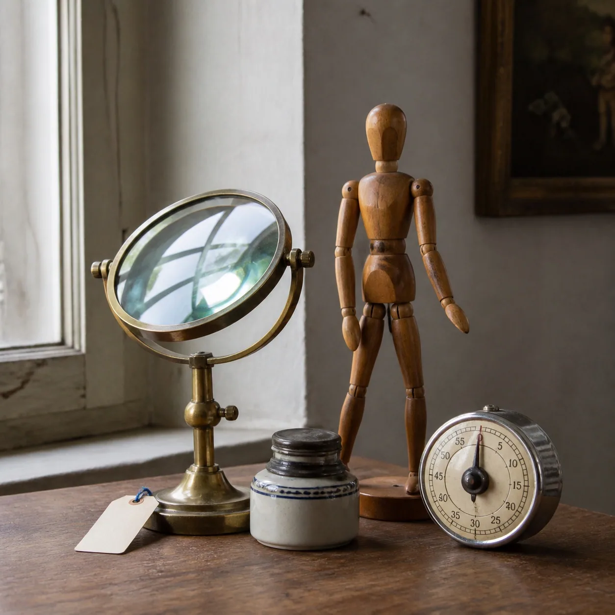 Objets de curiosité en boutique