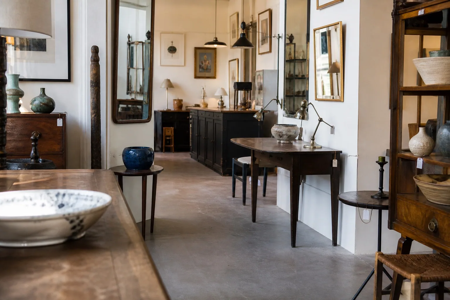Intérieur de la boutique Beau Hasard
