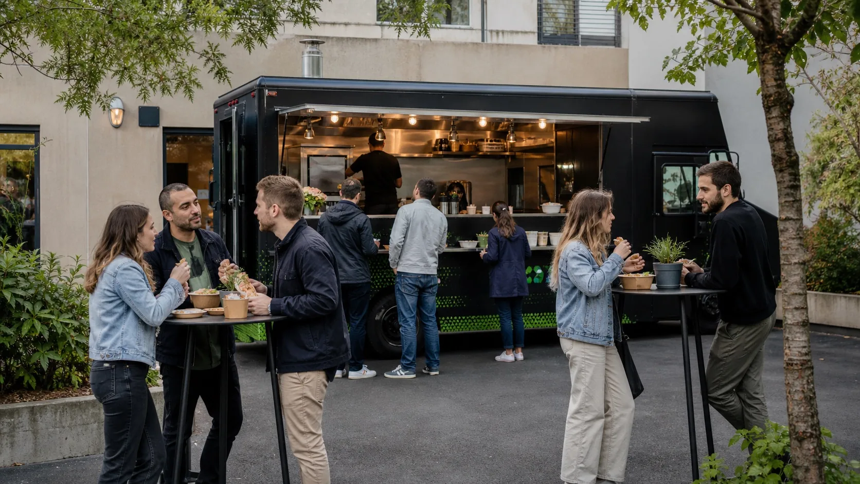 Food truck Bonne Escale lors d’un événement