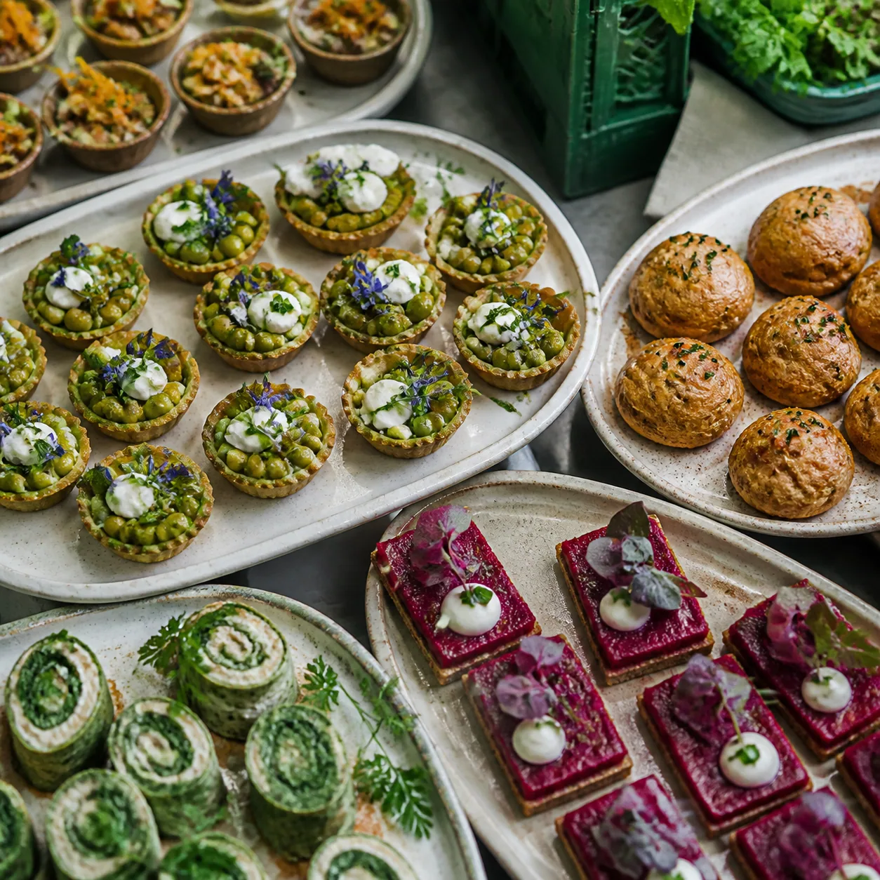 Assortiment de pièces cocktail artisanales