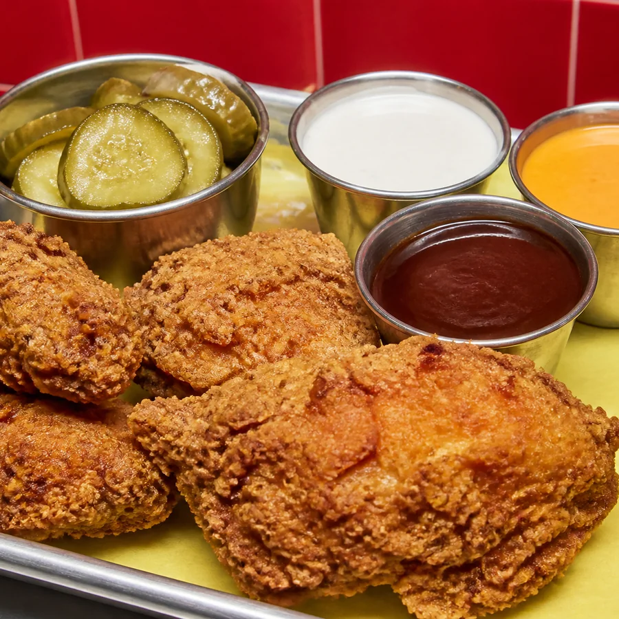 Sauces et condiments préparés au comptoir