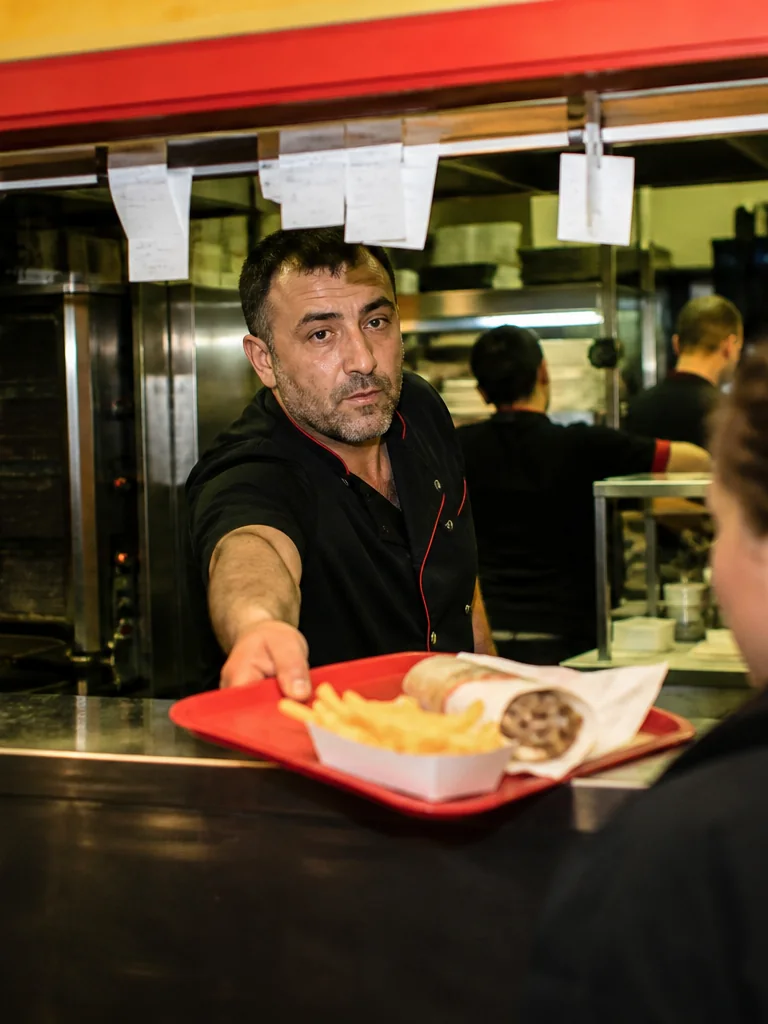 Plateaux en préparation