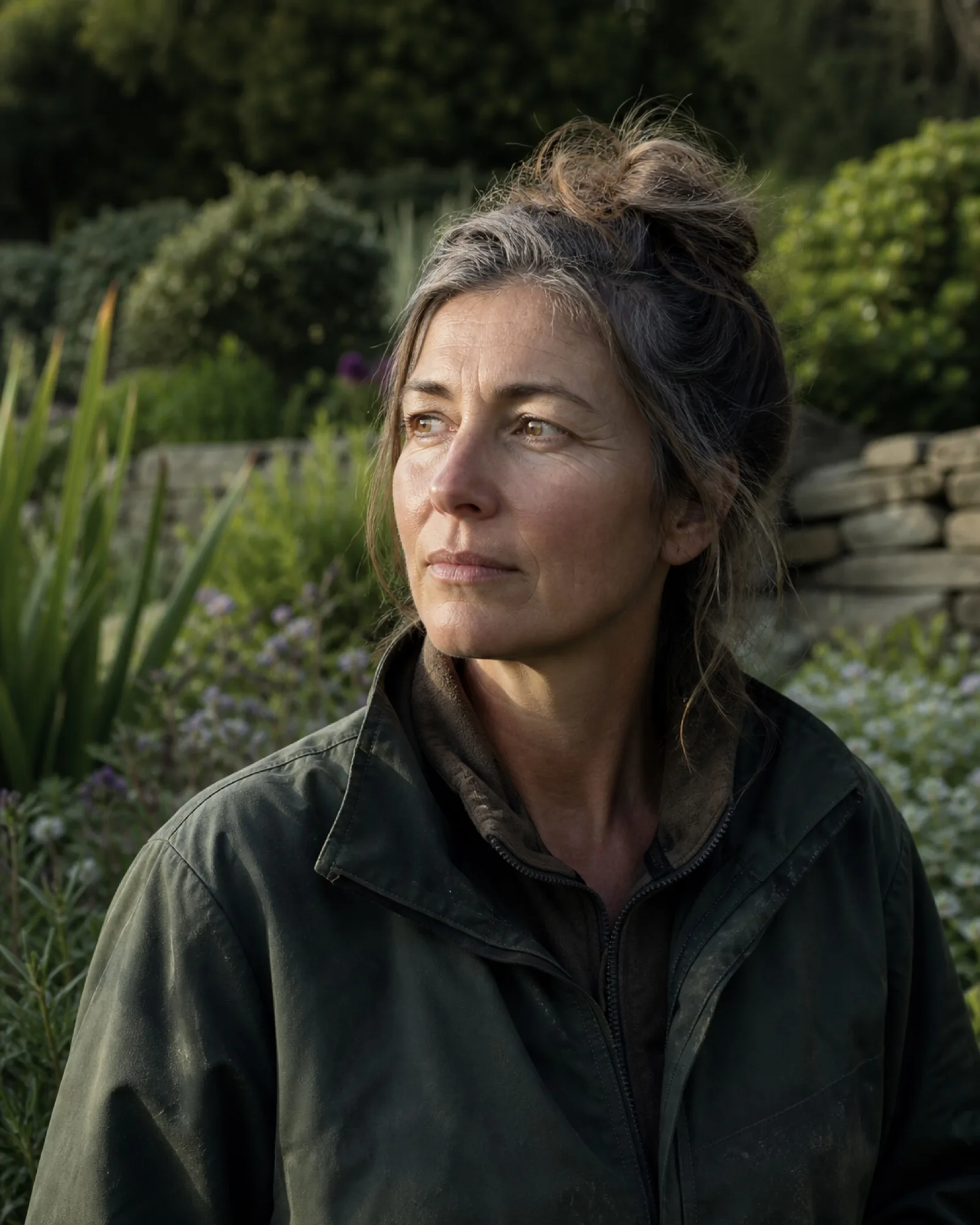 Claire, jardinière
