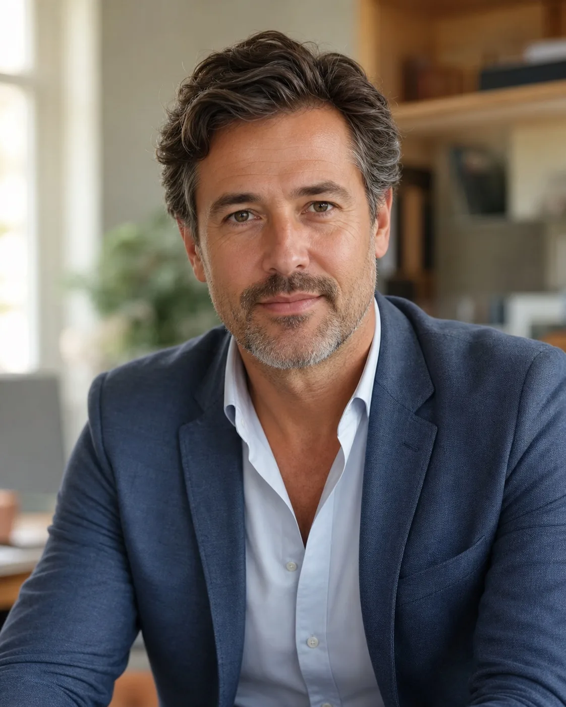 Portrait naturel de Hugo, responsable de secteur