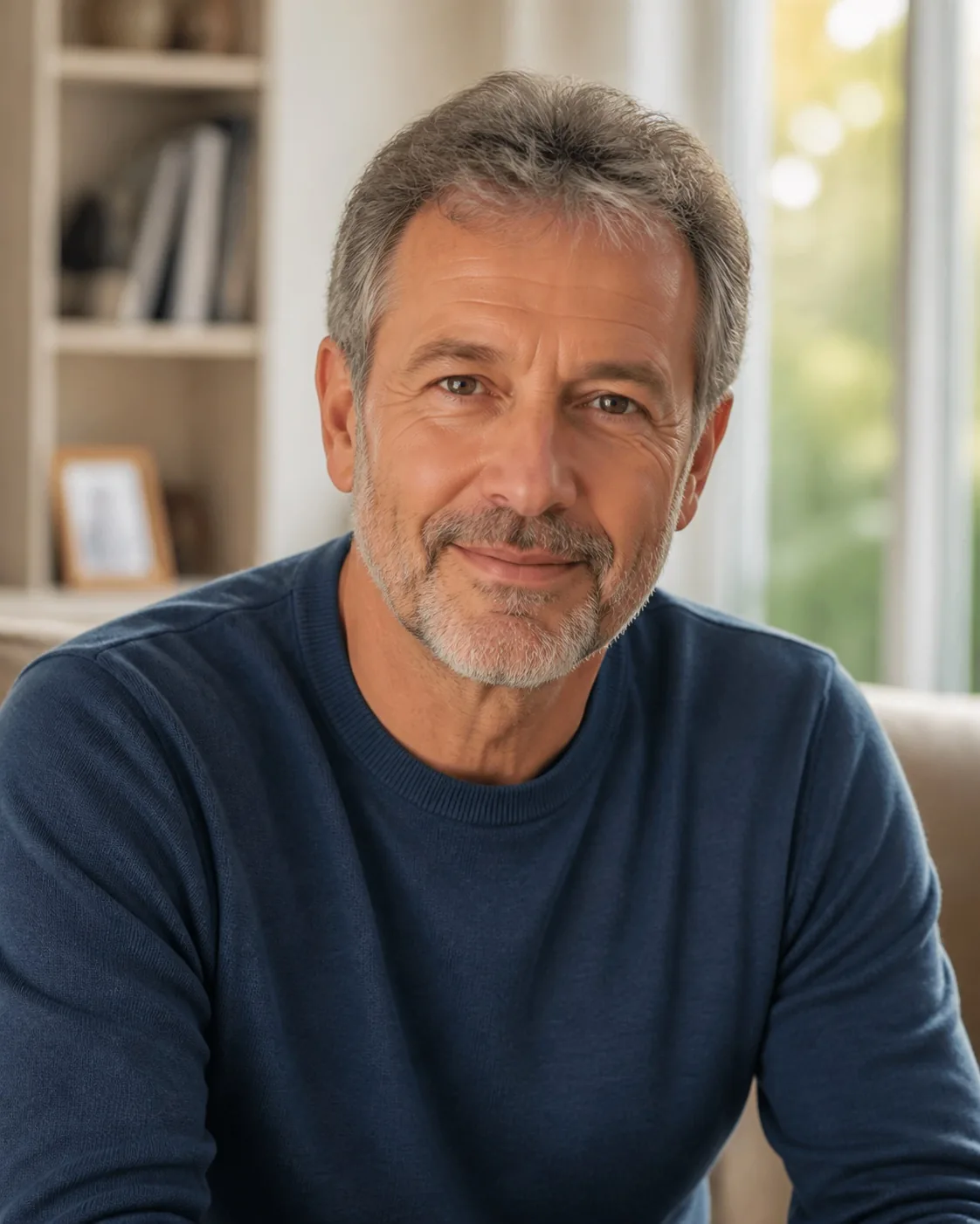 Portrait naturel de Luc, référent téléassistance