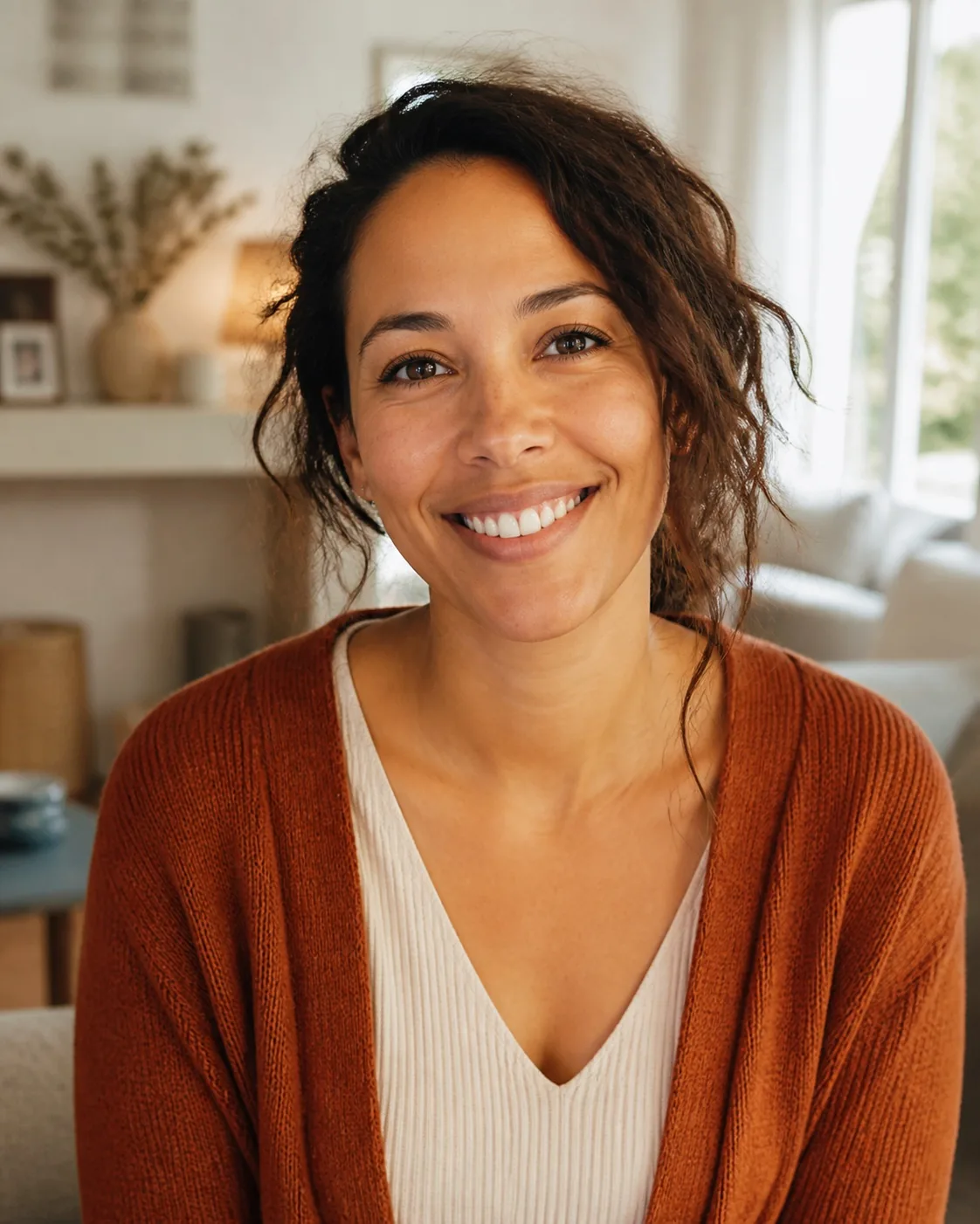 Portrait naturel de Maëva, intervenante de convivialité