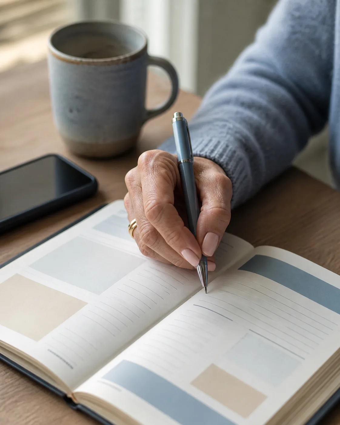 Carnet de liaison avec planning clair