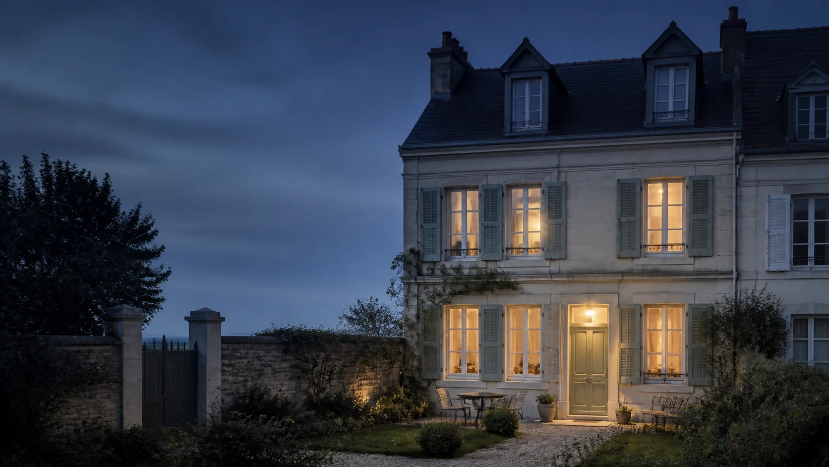 Les Heures Salées au crépuscule