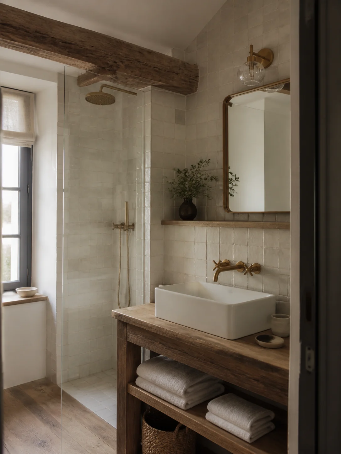 Une salle de bain de la maison