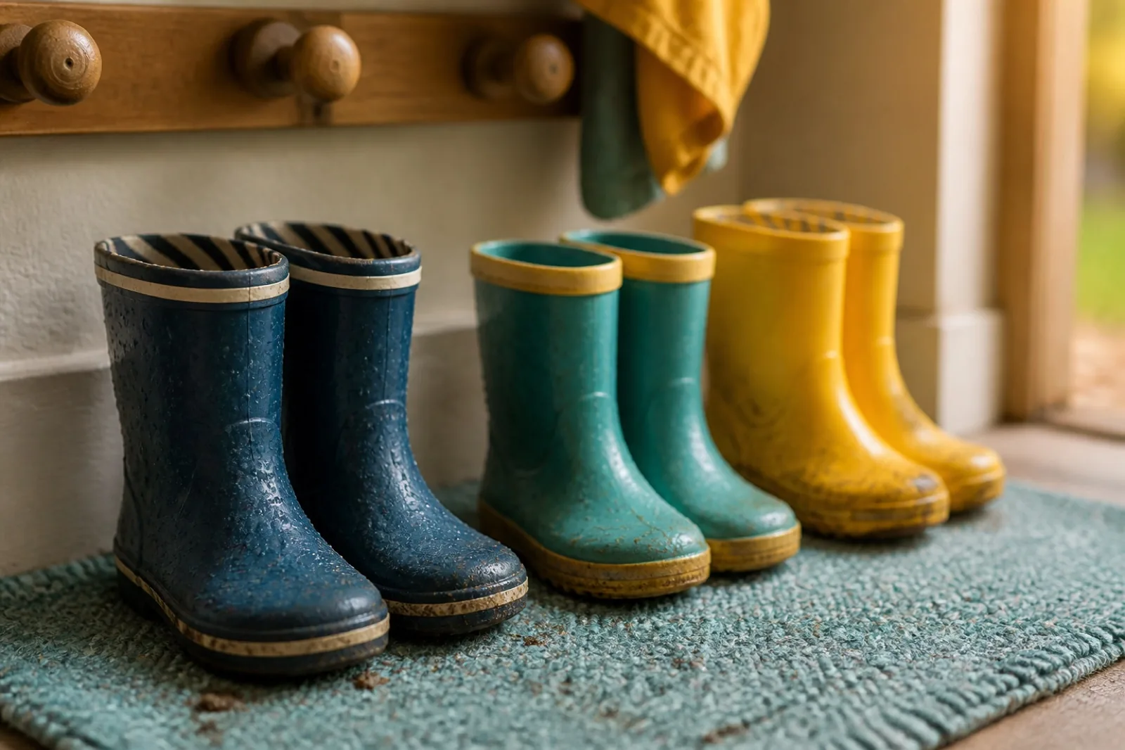 Bottes prêtes pour sortir