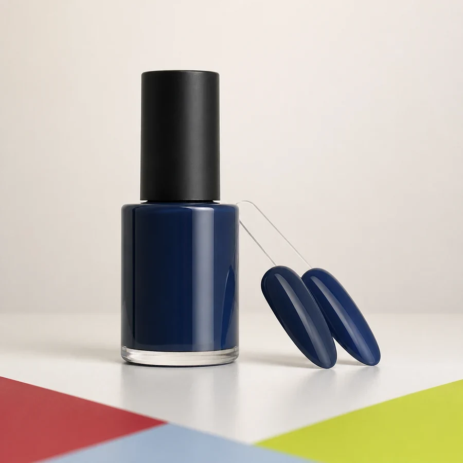 Vernis bleu