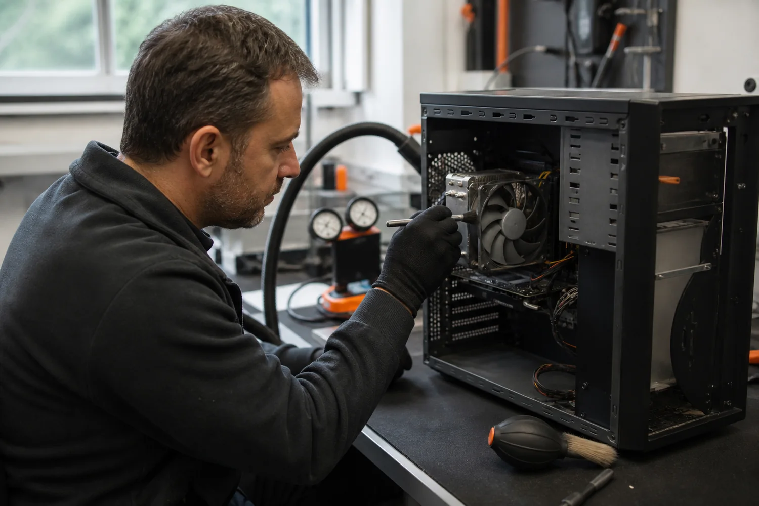 Nettoyage d’un ordinateur fixe