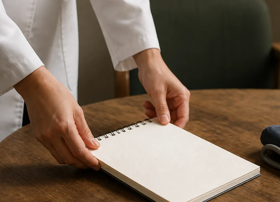 Table de conseil et matériel de mesure