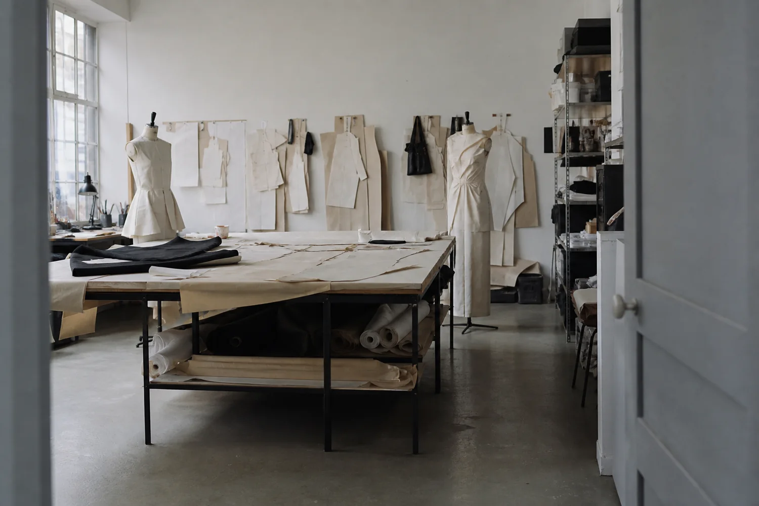 Vue générale de l’atelier PLI FRANC à Lyon