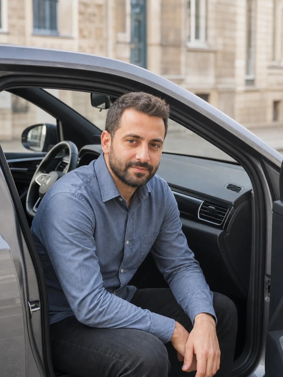 Portrait de Mehdi, moniteur