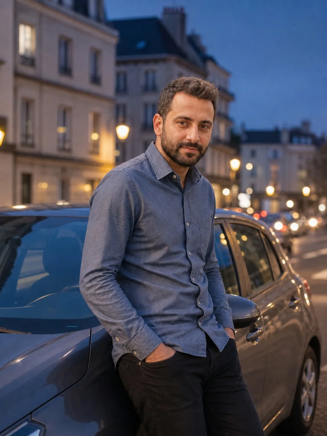 Portrait de Mehdi, moniteur spécialiste boîte automatique