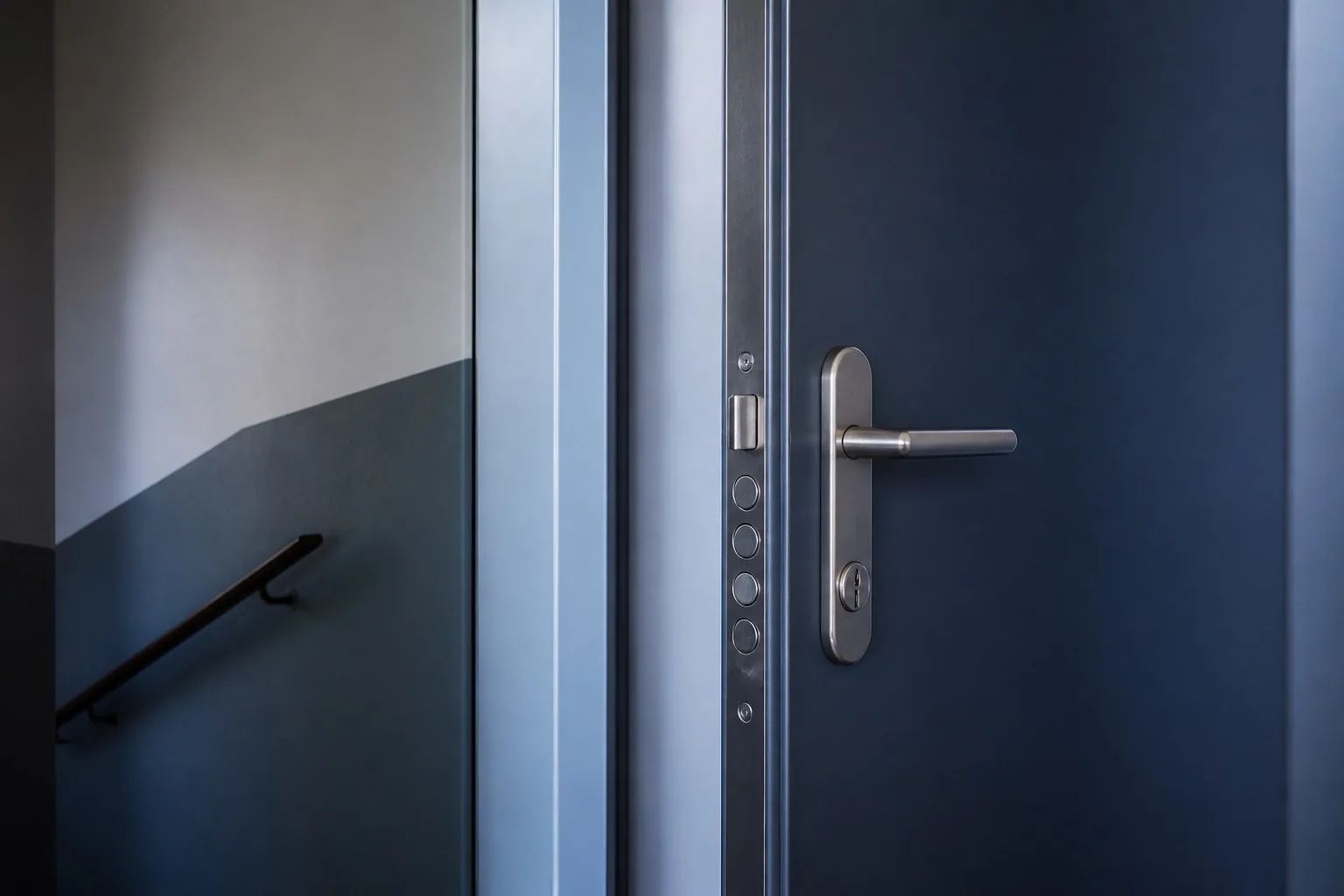 Détail d’un renfort de porte
