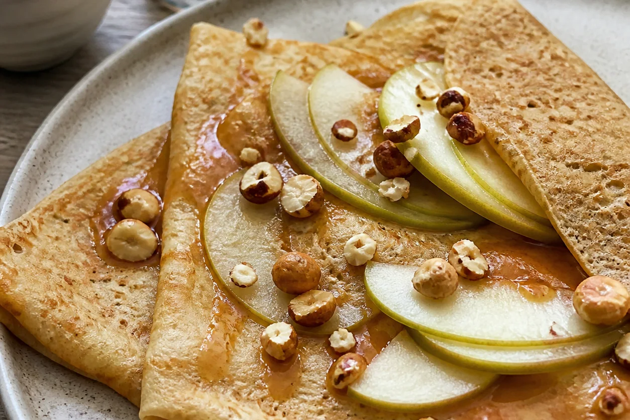 Crêpe au caramel