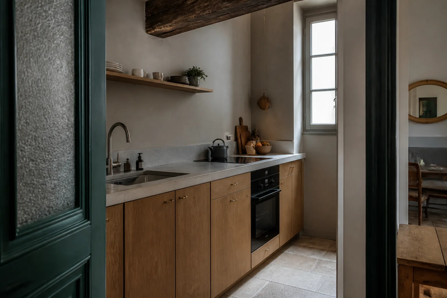 Cuisine d'un canut lyonnais