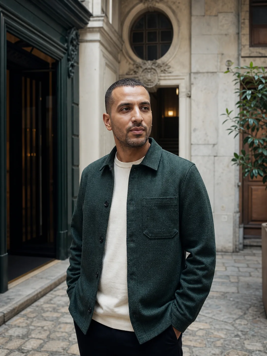 Portrait fictif de Malik Bensaïd
