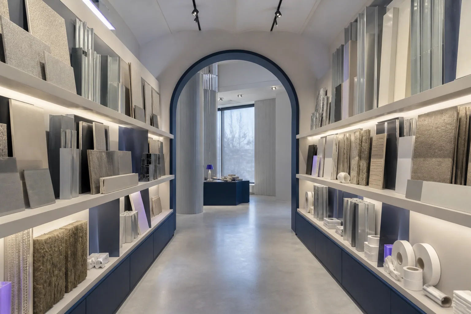 Showroom Volume Blanc à Rennes